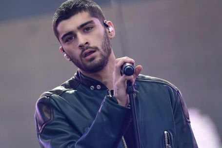 Zayn on stage